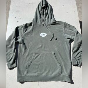 Men's Bing Surfboard Hoodie Green Logo NO SIZE Beach Surf CA San Diego Wax